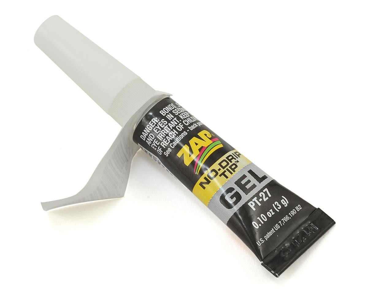Pacer Technology Zap Gel CA Glue (Gel) (0.1oz) [PAAPT27]