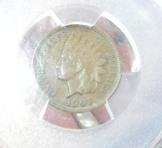 1908-s Indian Cent PCGS VF30 PQ key date