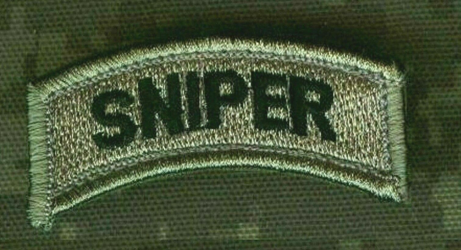 JSOC GREEN BERETS US ADVISORS SP OPS SFG SEAL ODA SAS JTF2 velkrö OD TAB: SNIPER