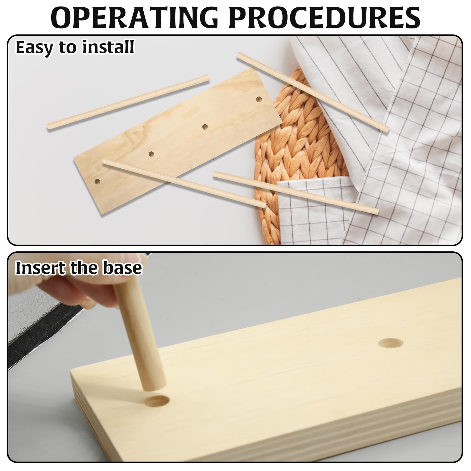Ribbon Holder Organizer Rack, Easy to Install Rack Storage 1