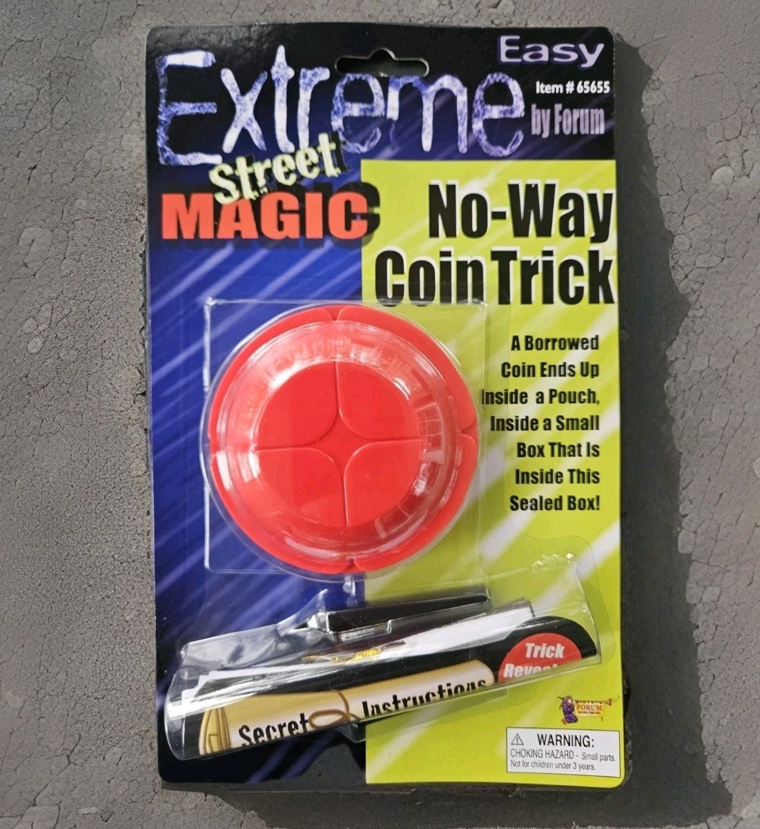 Magic Trick NO-WAY Coin Saucer Coins Appear Magician Prop Illusion
