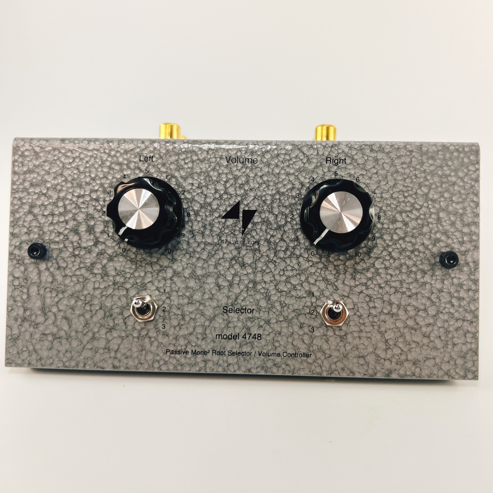 47 Laboratory 4748 Passive Mono Input Selector Controller Preamplifier NEW Japan