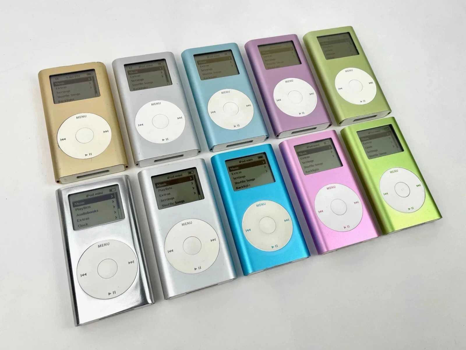 Apple iPod Mini 1st or 2nd Gen 4GB 6GB 8GB 128GB 256GB SSD Modded Tested Good