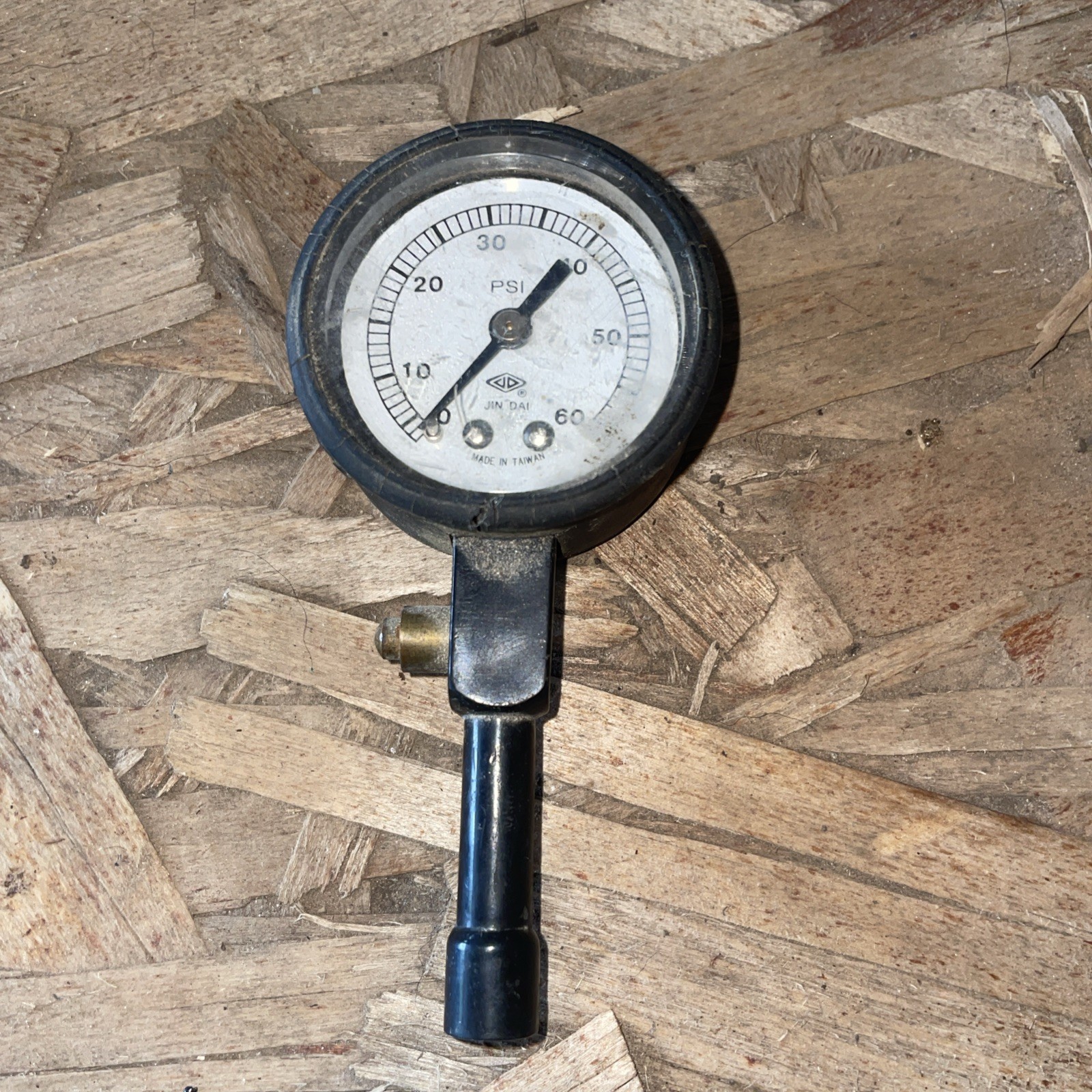 Vintage Marsh Pressure Instrument Gauge Scale 0 - 60