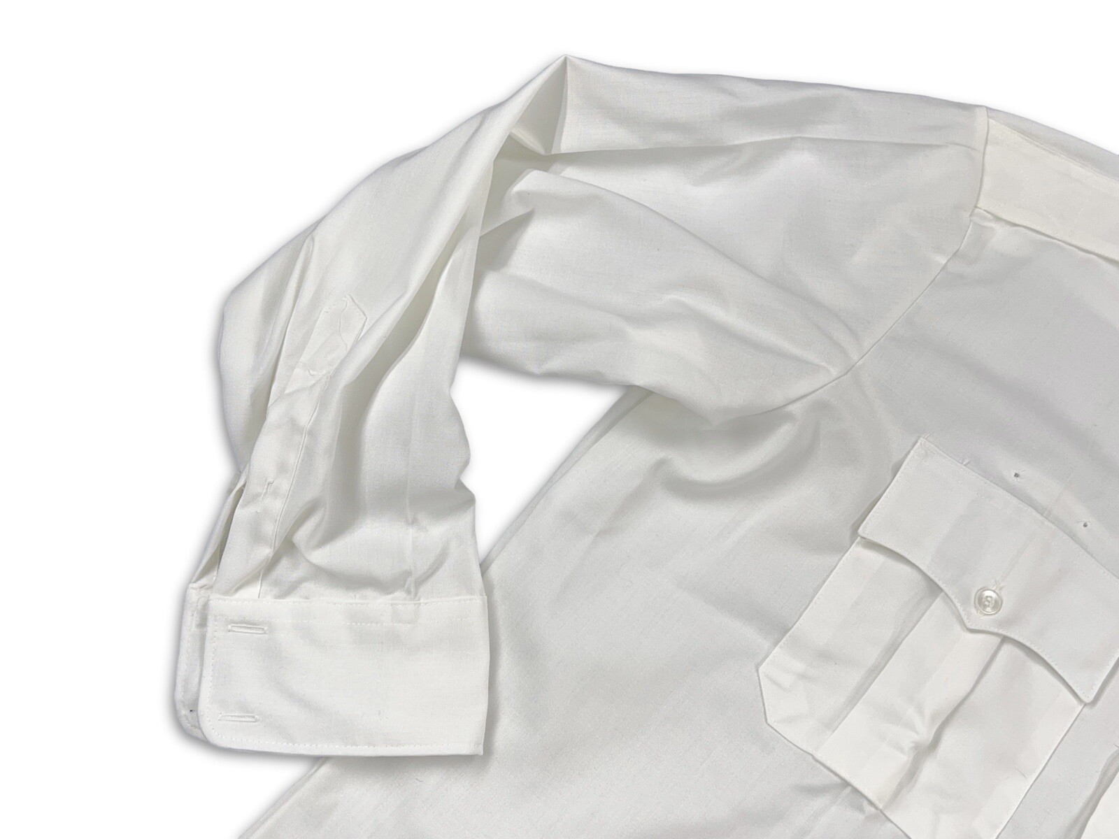 vintage conqueror styled service shirt Size 17.5 Nos