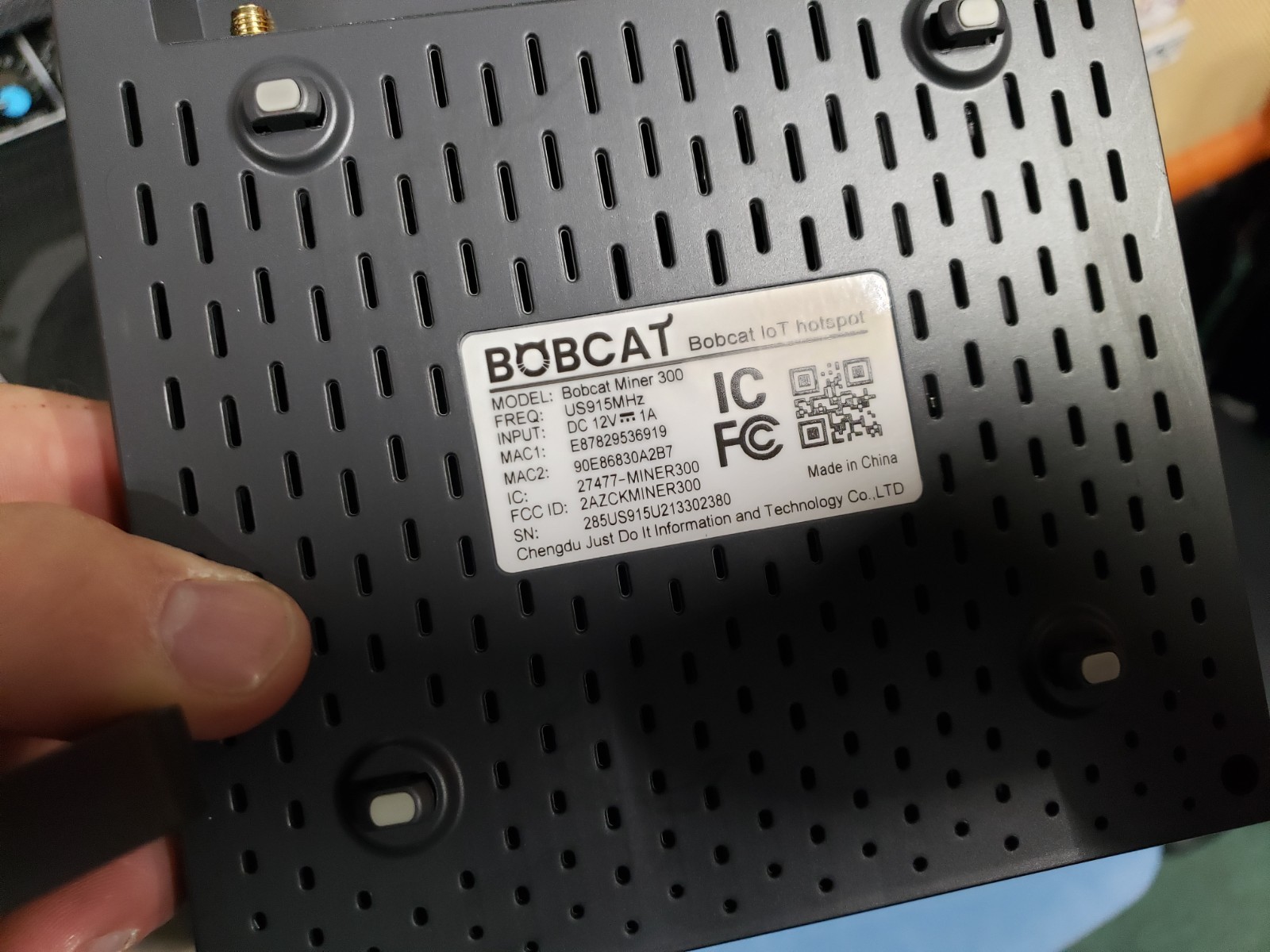 Bobcat Miner 300 Dark Grey as-is untested READ
