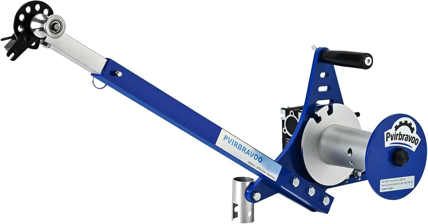 Handheld Cable Puller Drill Powered Wire Tugger with 1000lb Pulling Force