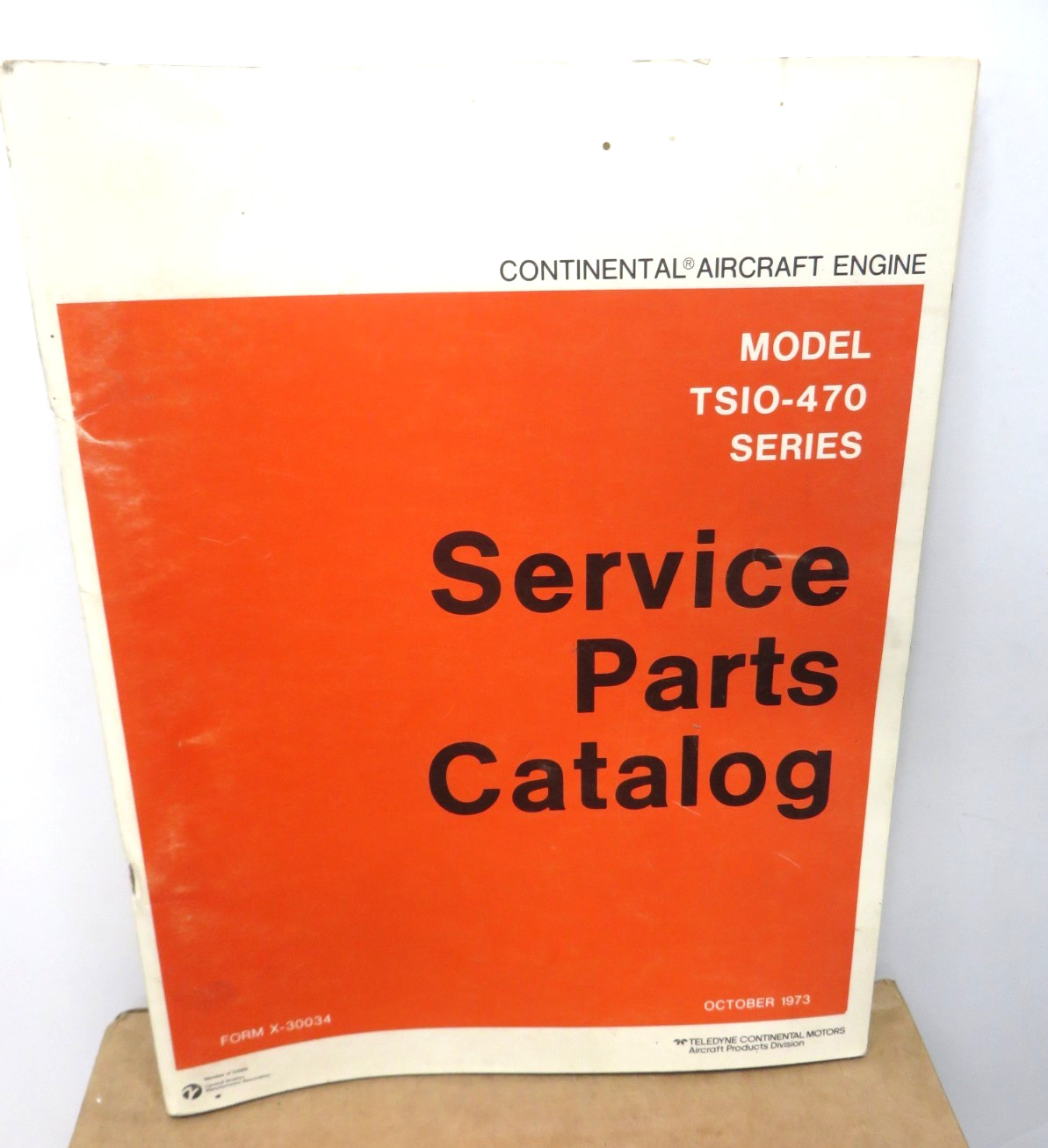 Aviation Continental Service,Parts model TS10-470 Series (42)