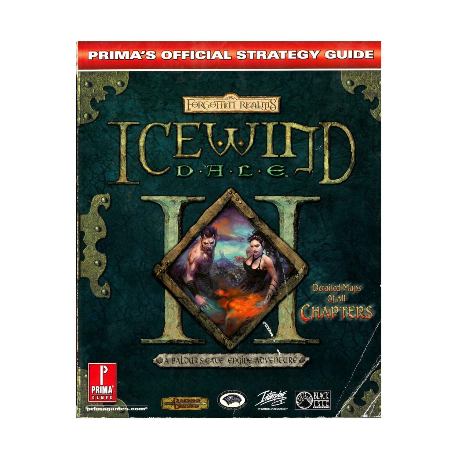 Bioware Video Game Strategy Guides B  Icewind Dale II - Prima's Official S VG+