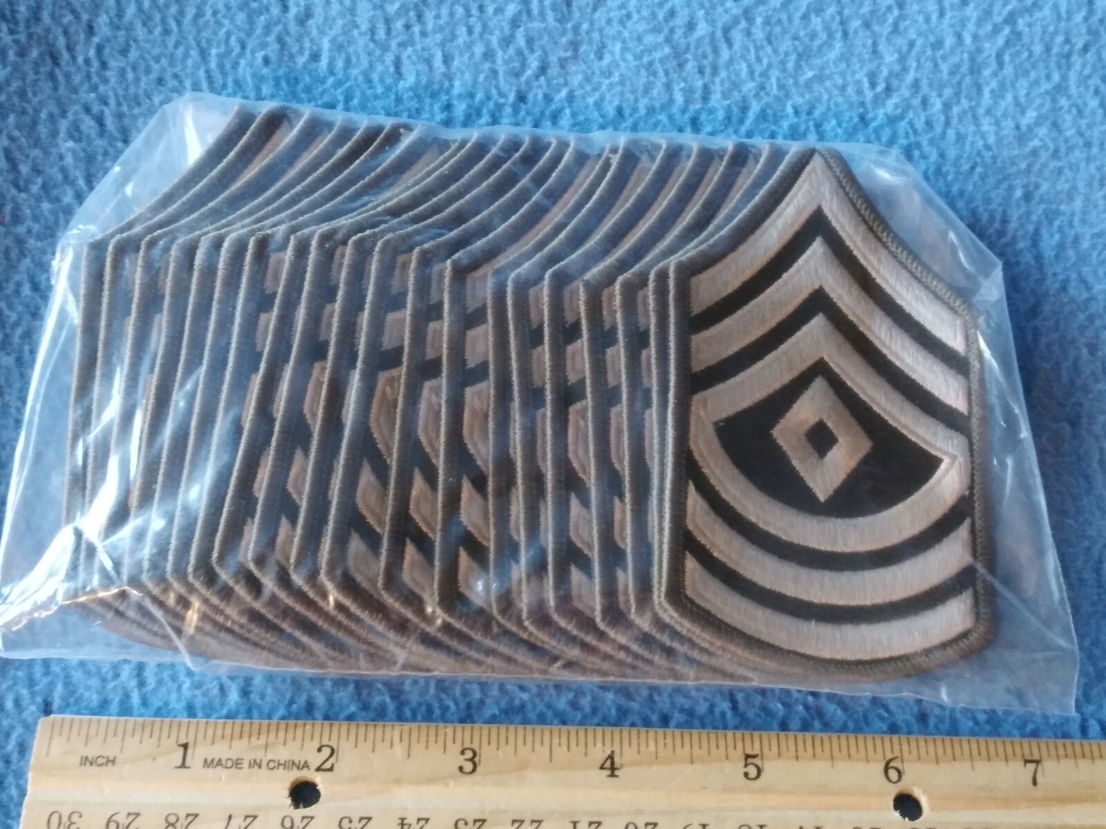 BUNDLE OF 20 - Army 1st Sergeant AGSU Military Patches - NEW SEALED - FEMALE