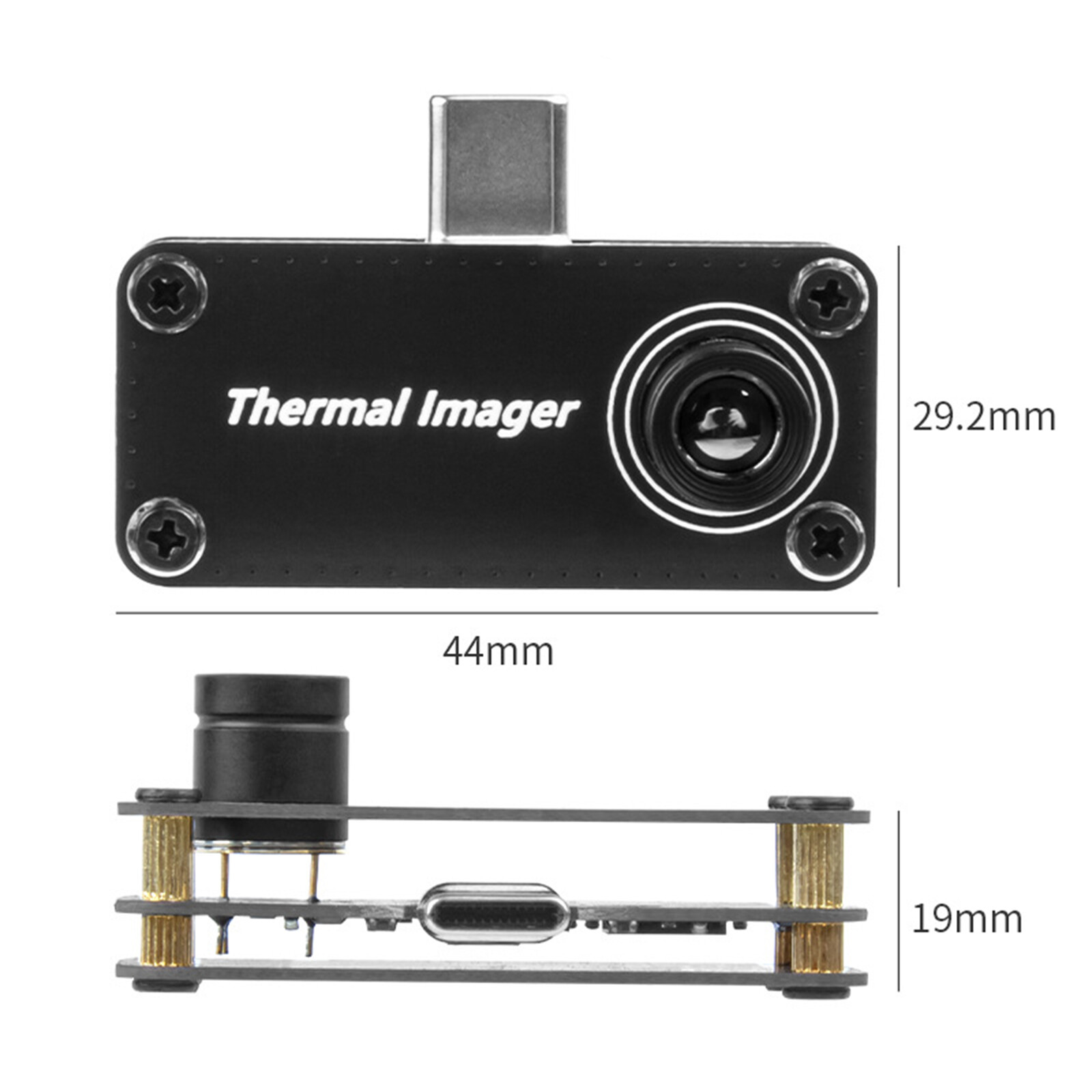 USB Type-C Thermal Imaging Camera For Android Mobile Phone Enhanced Features US
