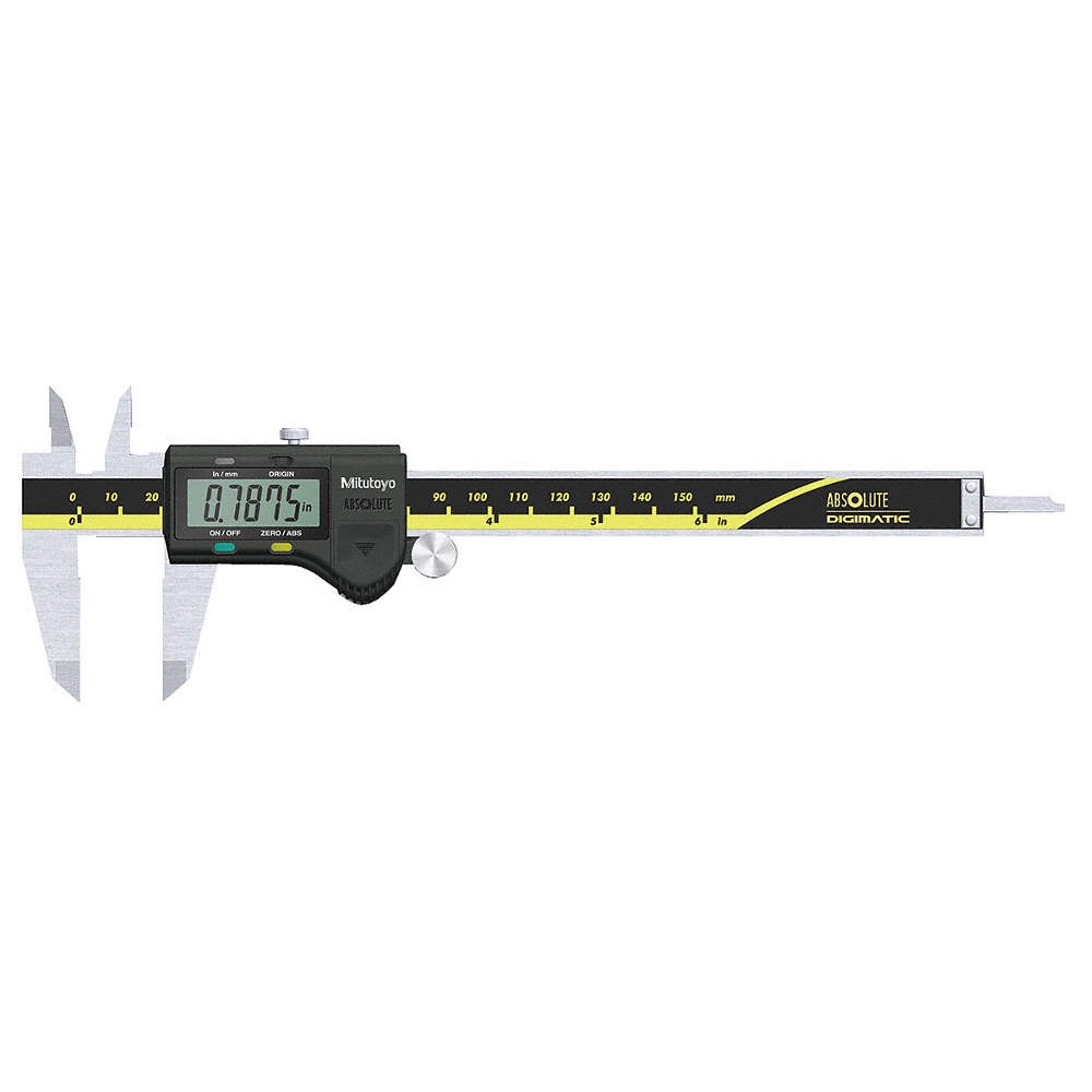 MITUTOYO 500-171-30 Absolute Digital Caliper,0" to 6" 5C668