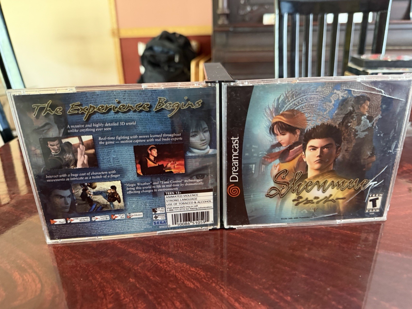 Shenmue (2000, Sega Dreamcast) Case & Manual Only - No Game - Fast Shipping