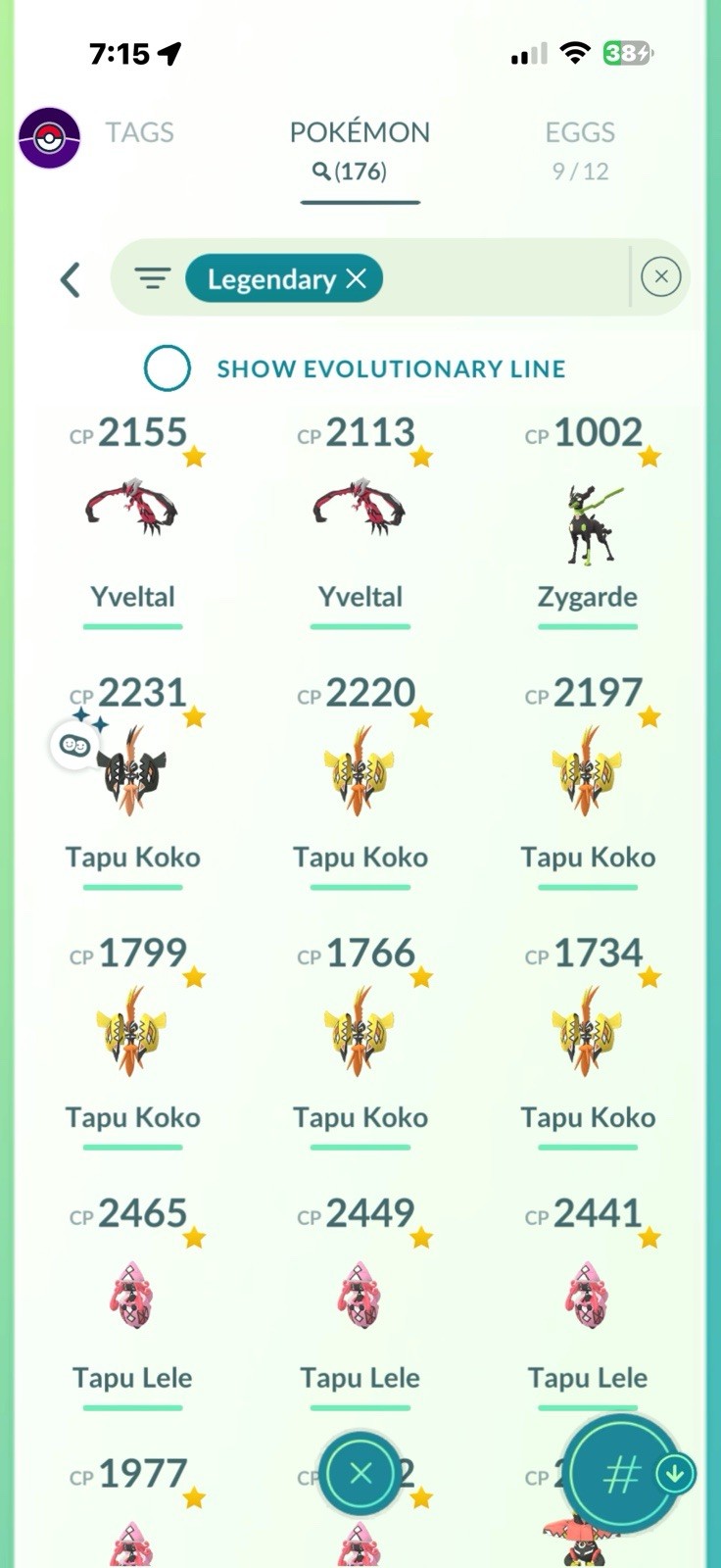 Pokémon GO Level 72 Game Account Legendary Shiny Pokémon ID DayWalker5150