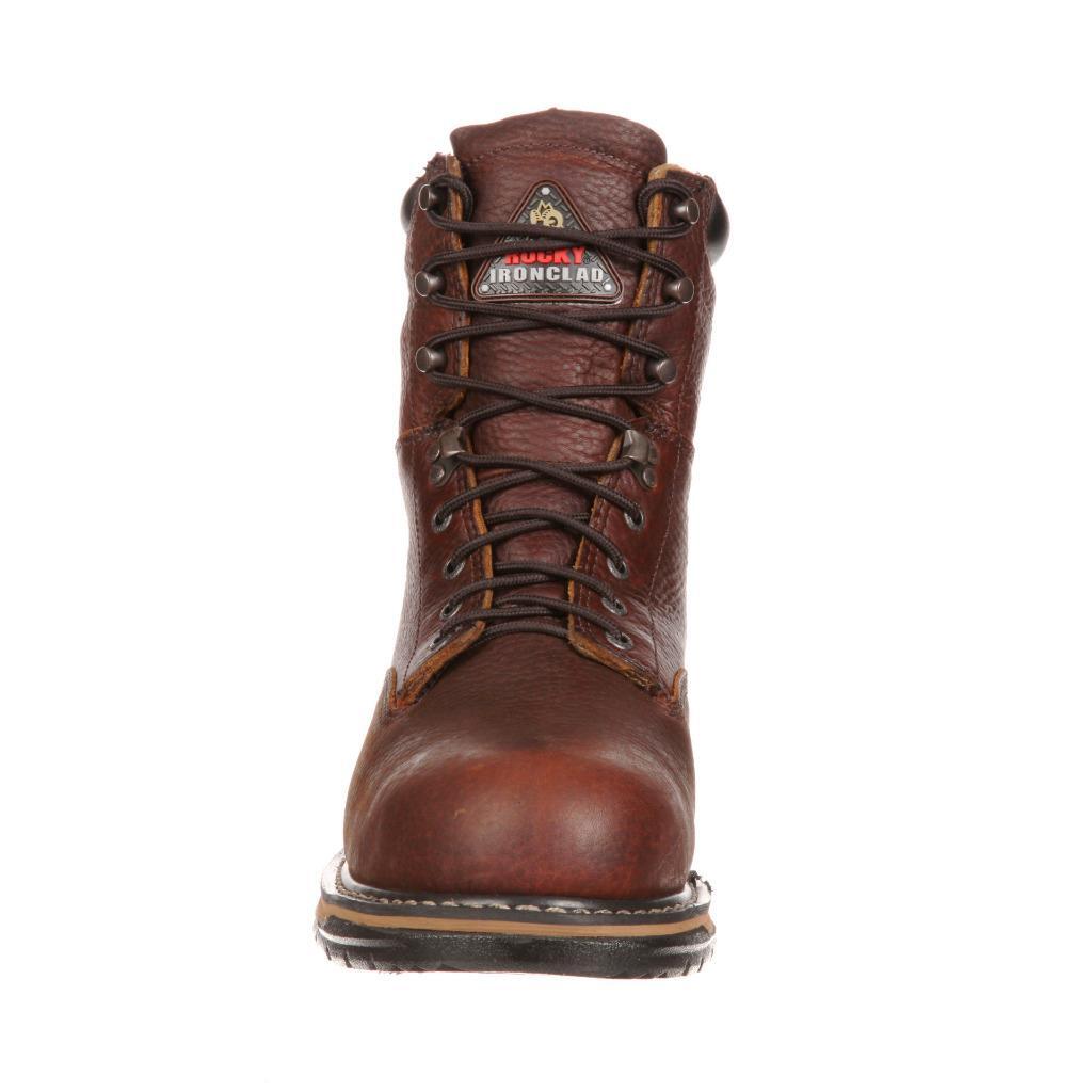 ROCKY IRONCLAD 8" WATERPROOF WORK BOOTS FQ0005693 5693 M/W 8-12, 13 NEW NIB