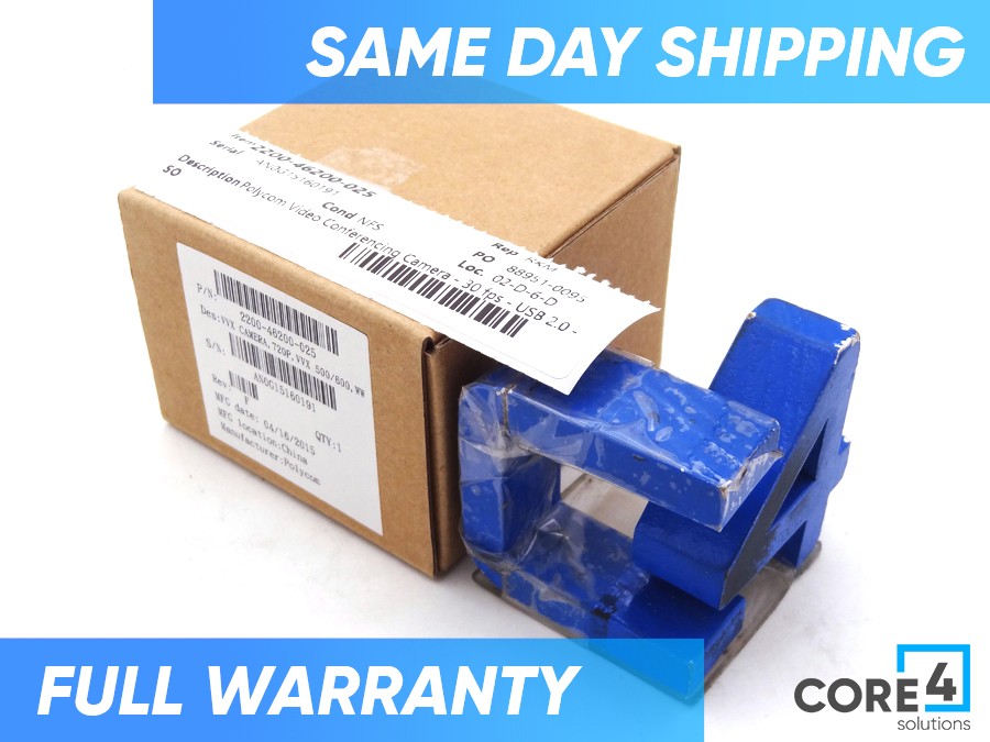 POLYCOM 2200-46200-025 Video Conferencing Camera *New Sealed*