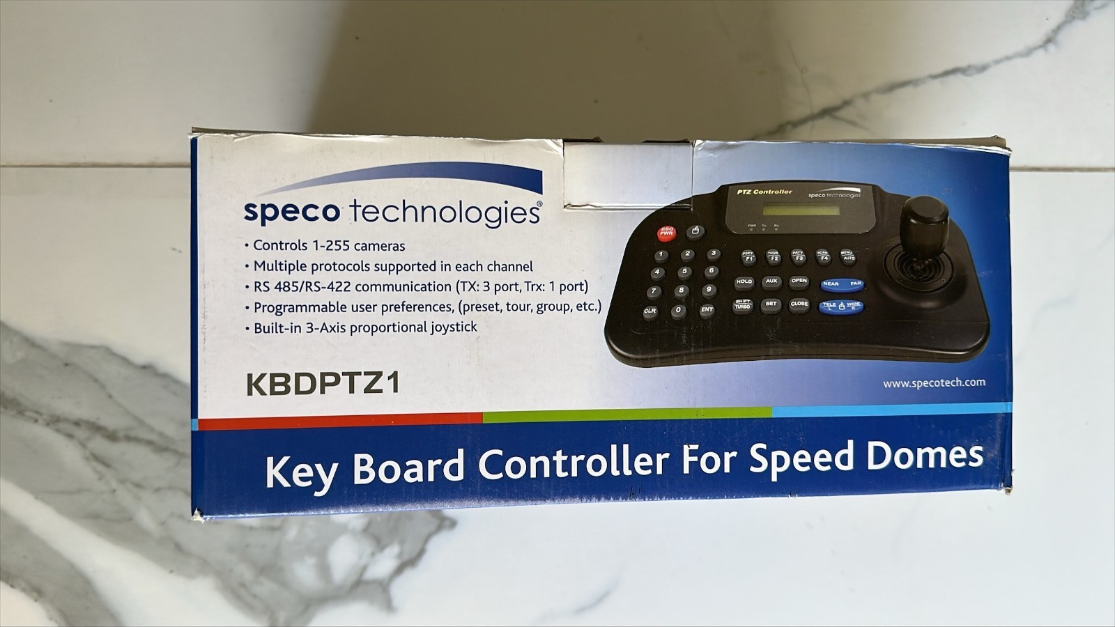 New Speco KBDPTZ1 Speed Dome Keyboard Controller