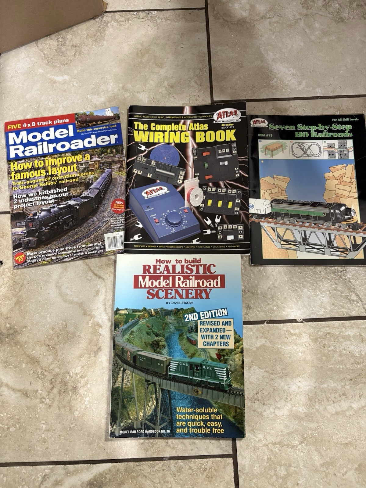 Wiring and Scenery model railroad Magazines