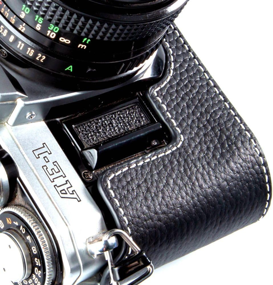 For Canon Ae-1 Case Handmade Genuine Leather Camera Protective Half Camera Case