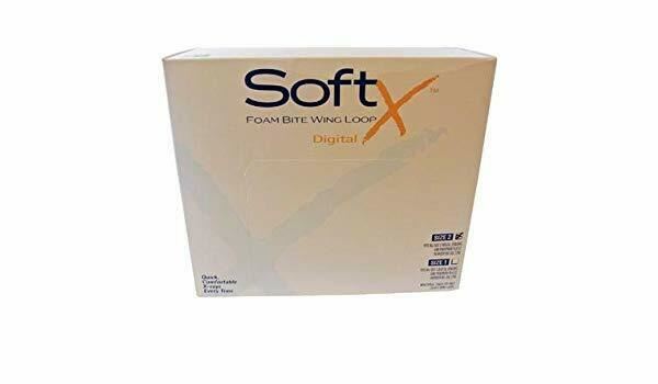 DIGITAL SENSOR BITE WING LOOPS SOFTX SIZE 2 FOAM - 250/BOX - PROEDGE #DSL2250