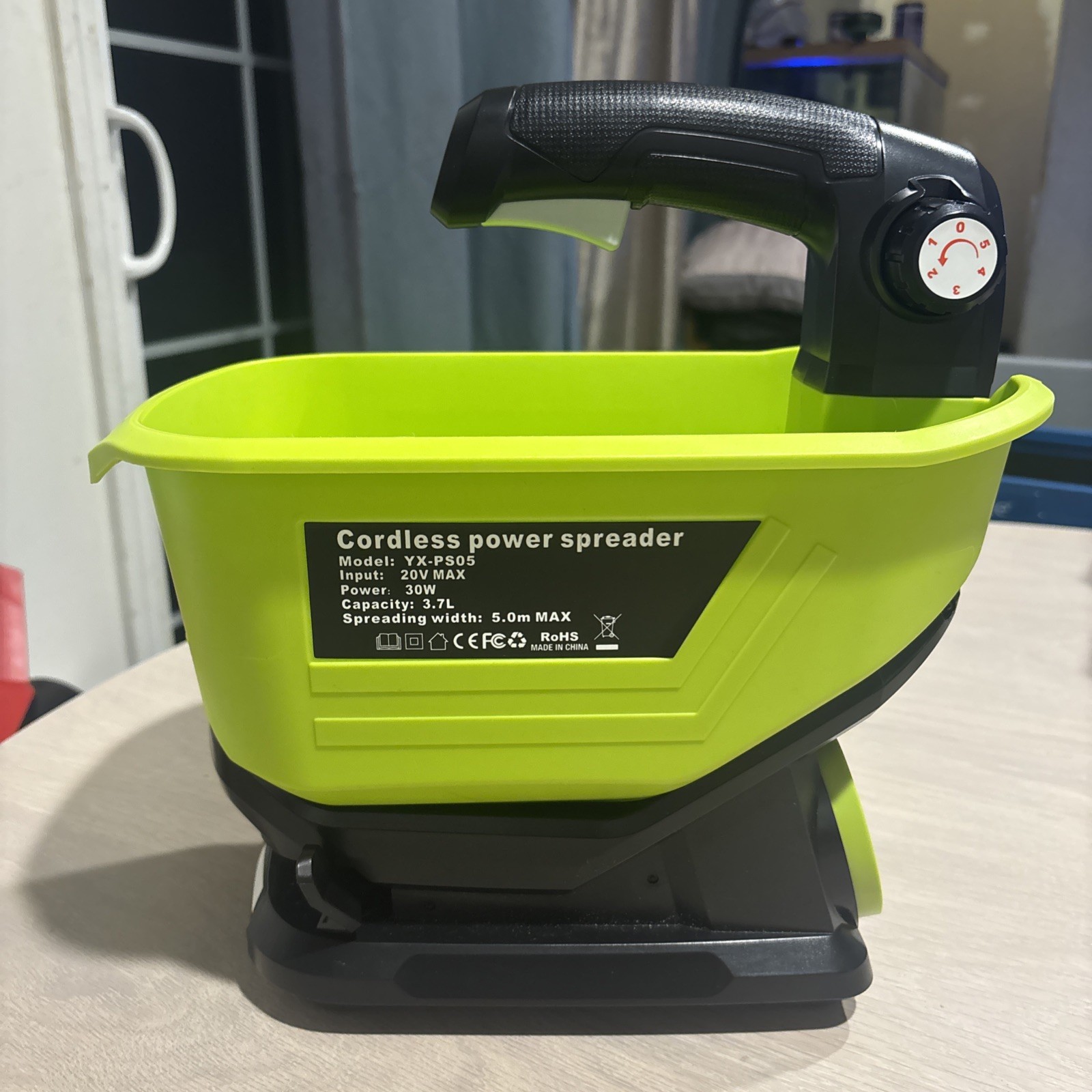 Seed Spreader Cordless Fertilizer Grass Seed Spreader for Ryobi 18V ONE+ Battery
