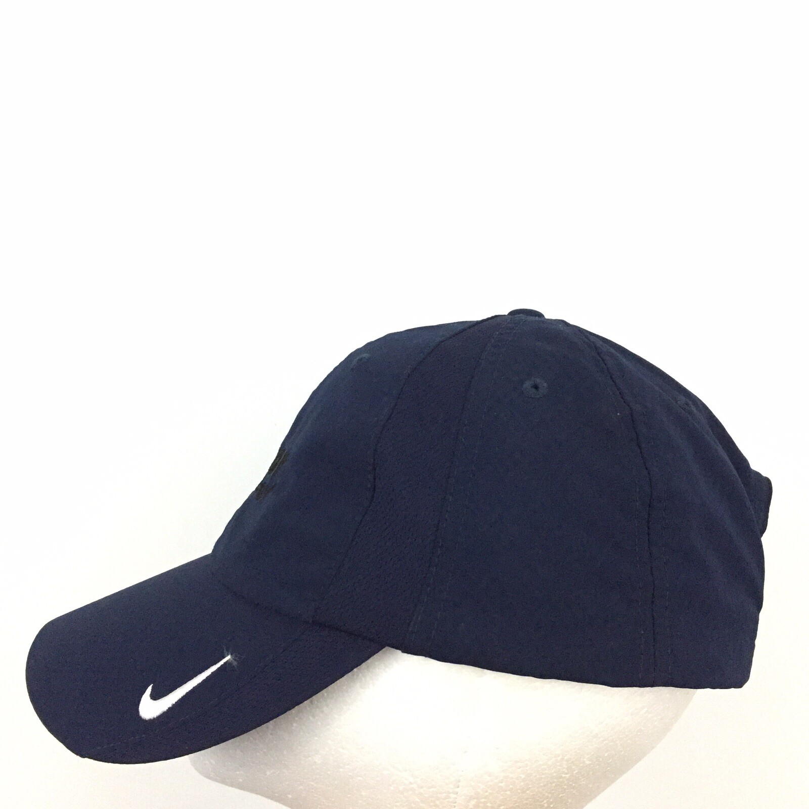 Nike Golf Amkor Technology Cap Spell Out Script Logo Tour Beach Baseball Dad Hat