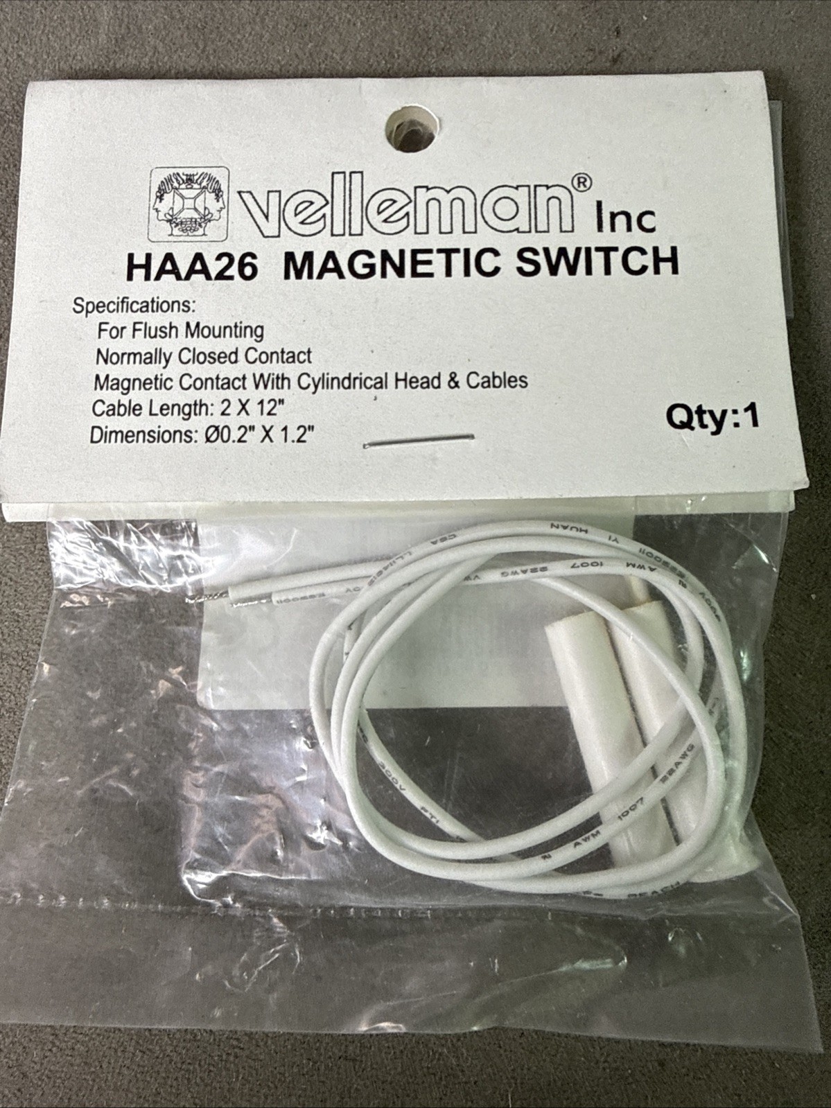 Velleman HAA26 MAGNETIC SWITCH