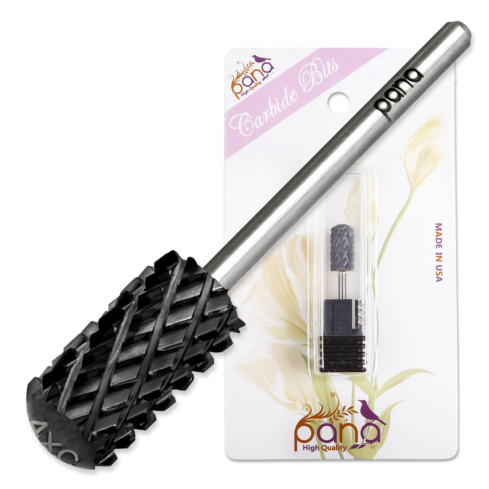 PANA 3/32" Shank Size - DLC Large Barrel Smooth Top Nail Carbide Drill Bit (4XC)