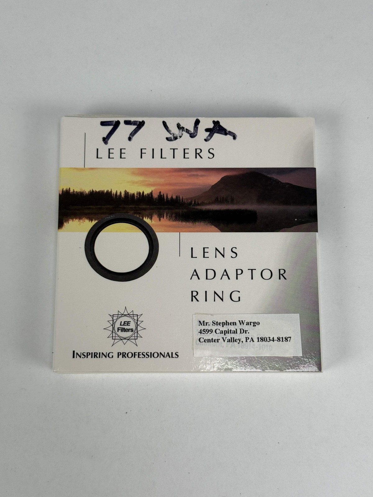 Lee Filters 77mm W/A WA Wide Angle Adapter Ring for LEE100 Filter Holder