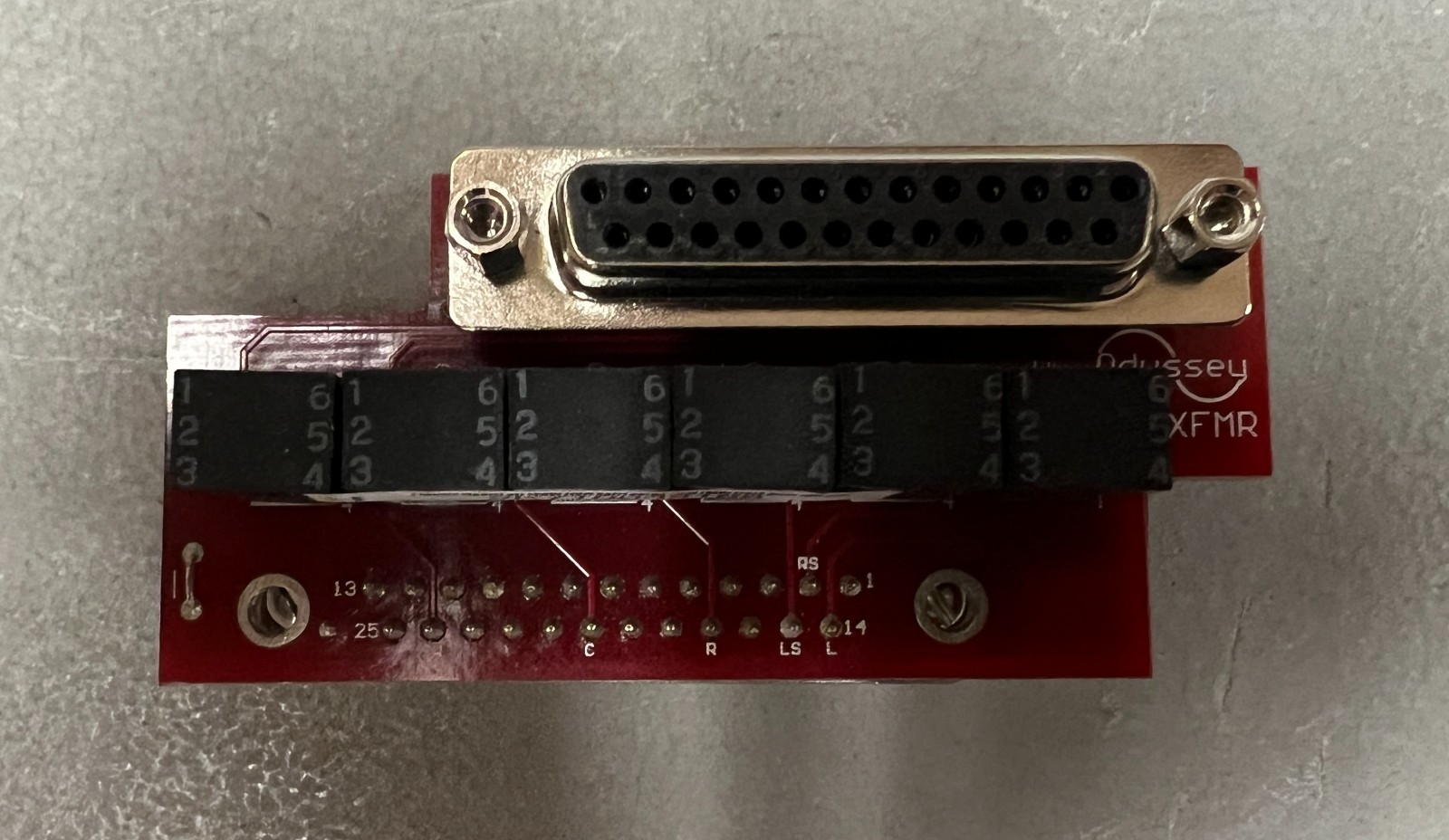 Odyssey 4FXFMR Analog Input Transformer Isolator Board Dolby USL DTS