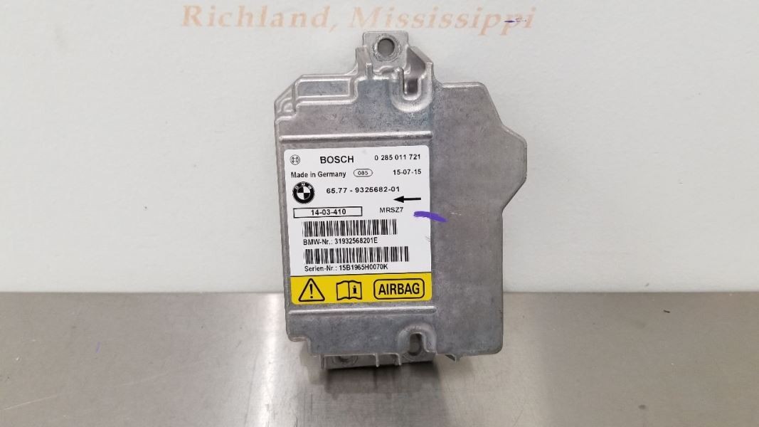 16 BMW Z4 E89 SRS CONTROL MODULE 65779325682
