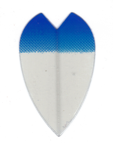 Dart Flights 5 Blue Tint to Clear Amerithon Vline Sets