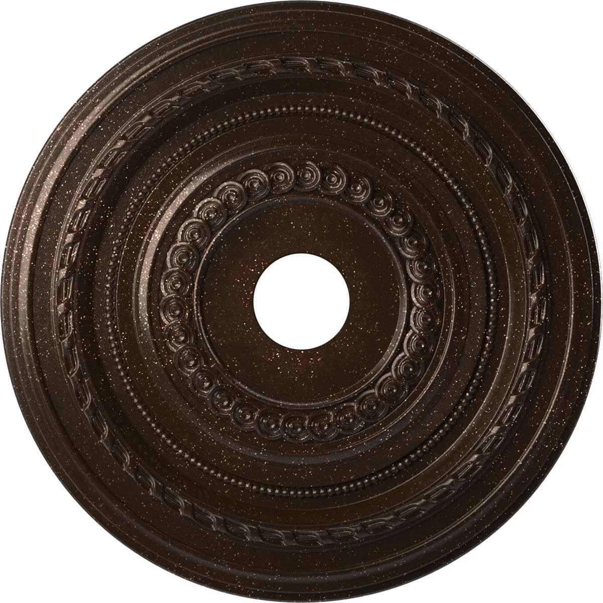 Ekena Millwork Cmp22Coamb Cole Thermoformed Pvc Ceiling Medallion Fits Canopies