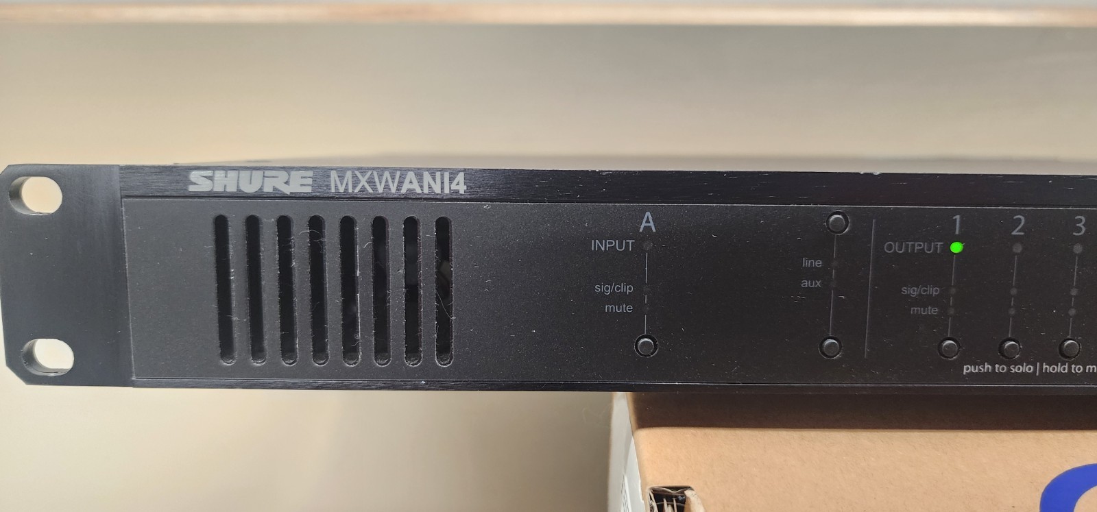 Shure MXWANI4 MicroFlex Wireless Audio Network Interface