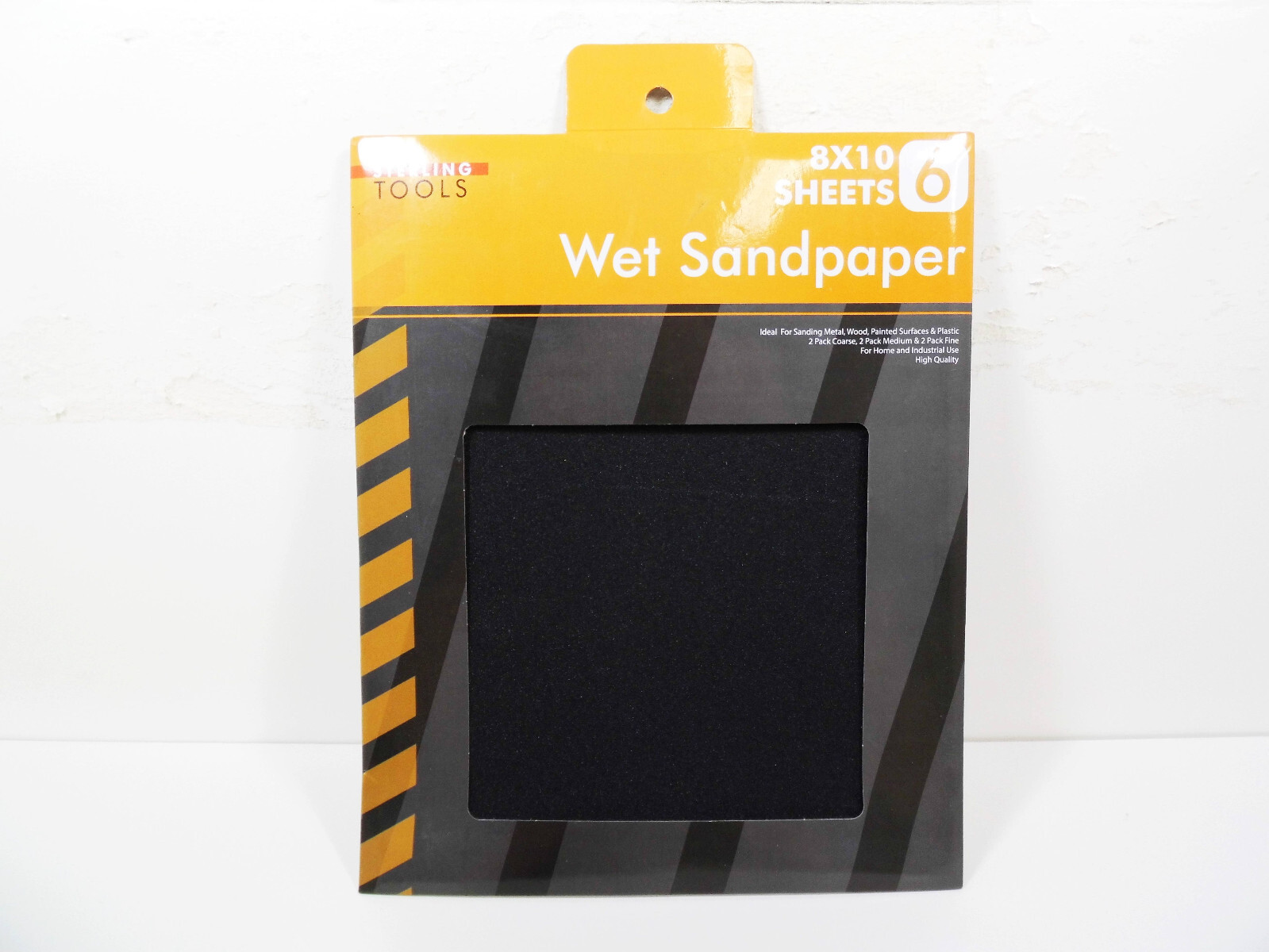 Sand Paper Sanding Sheets Wet Dry Grit Sandpaper Sheet Coarse Fine  Wood Auto 10