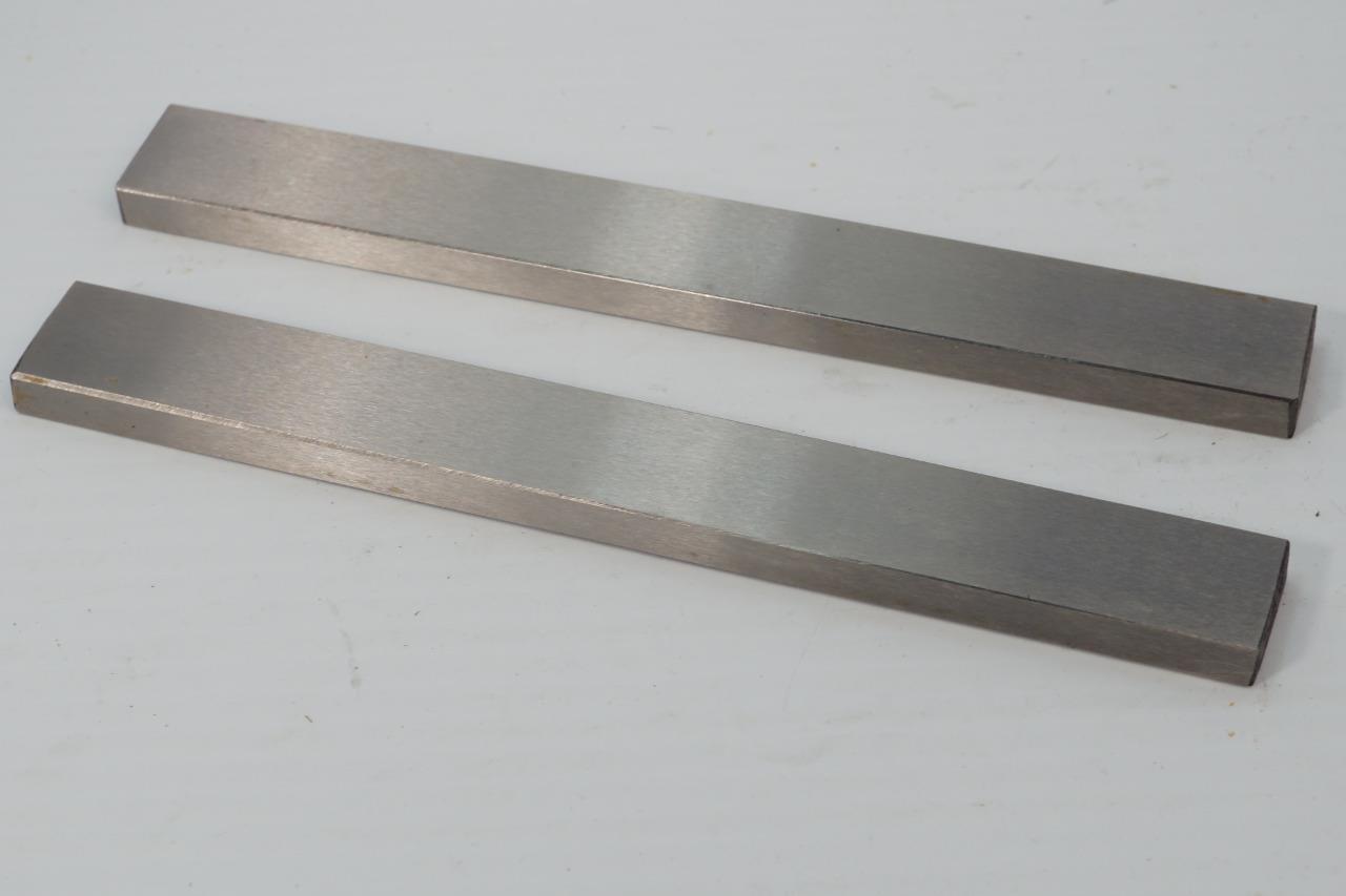 2 New Busch USA made Precision 1/4" x 3/4" x 6" Toolmakers STEEL Parallels 5626