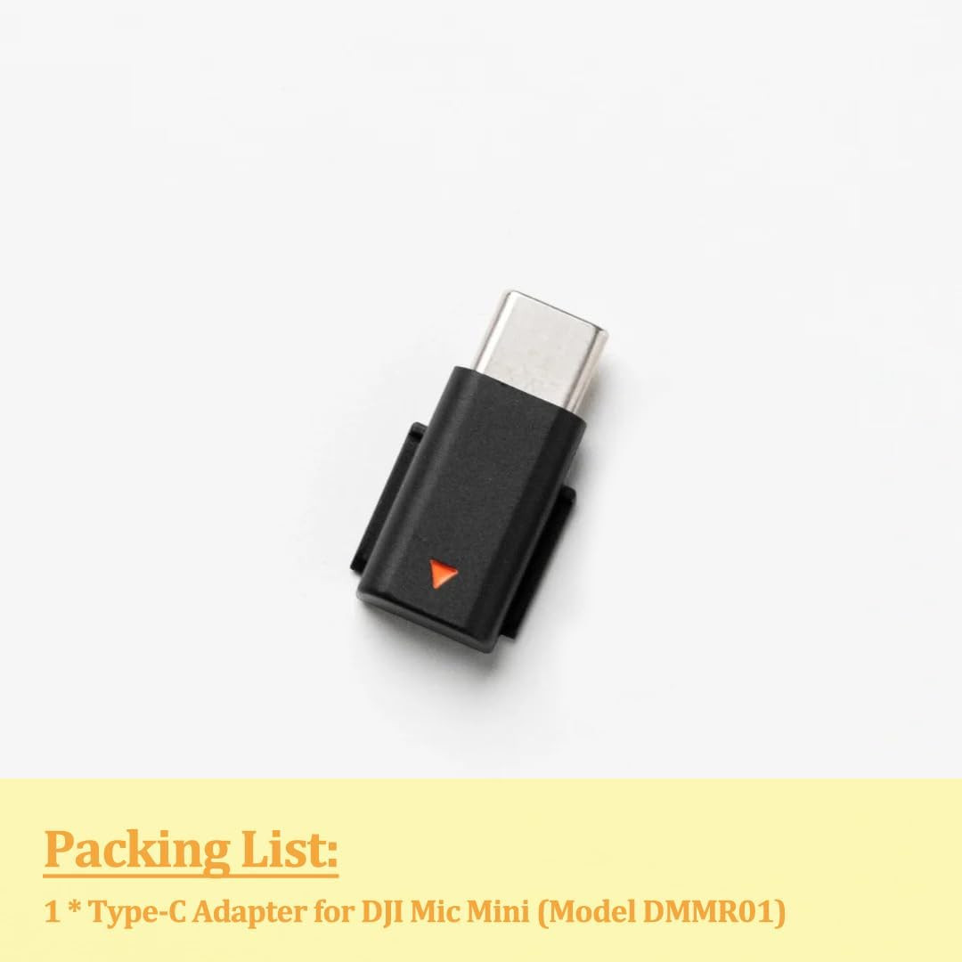 Imusk Original OEM USB-C Adapter for DJI Mic Mini Receiver
