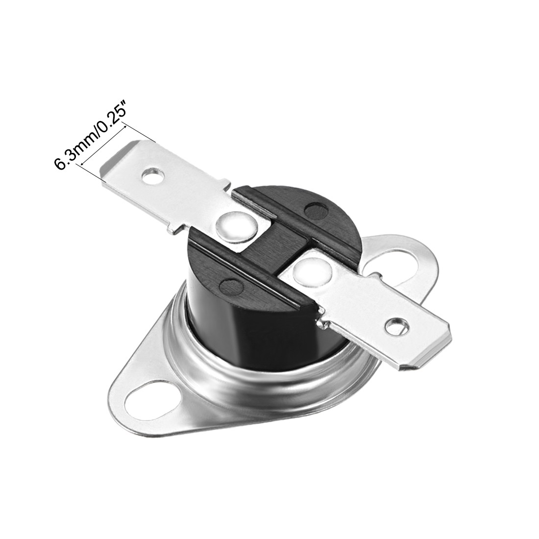 2 x Temperature Control Switch Thermostat 85°C 10A Normally Open N.O