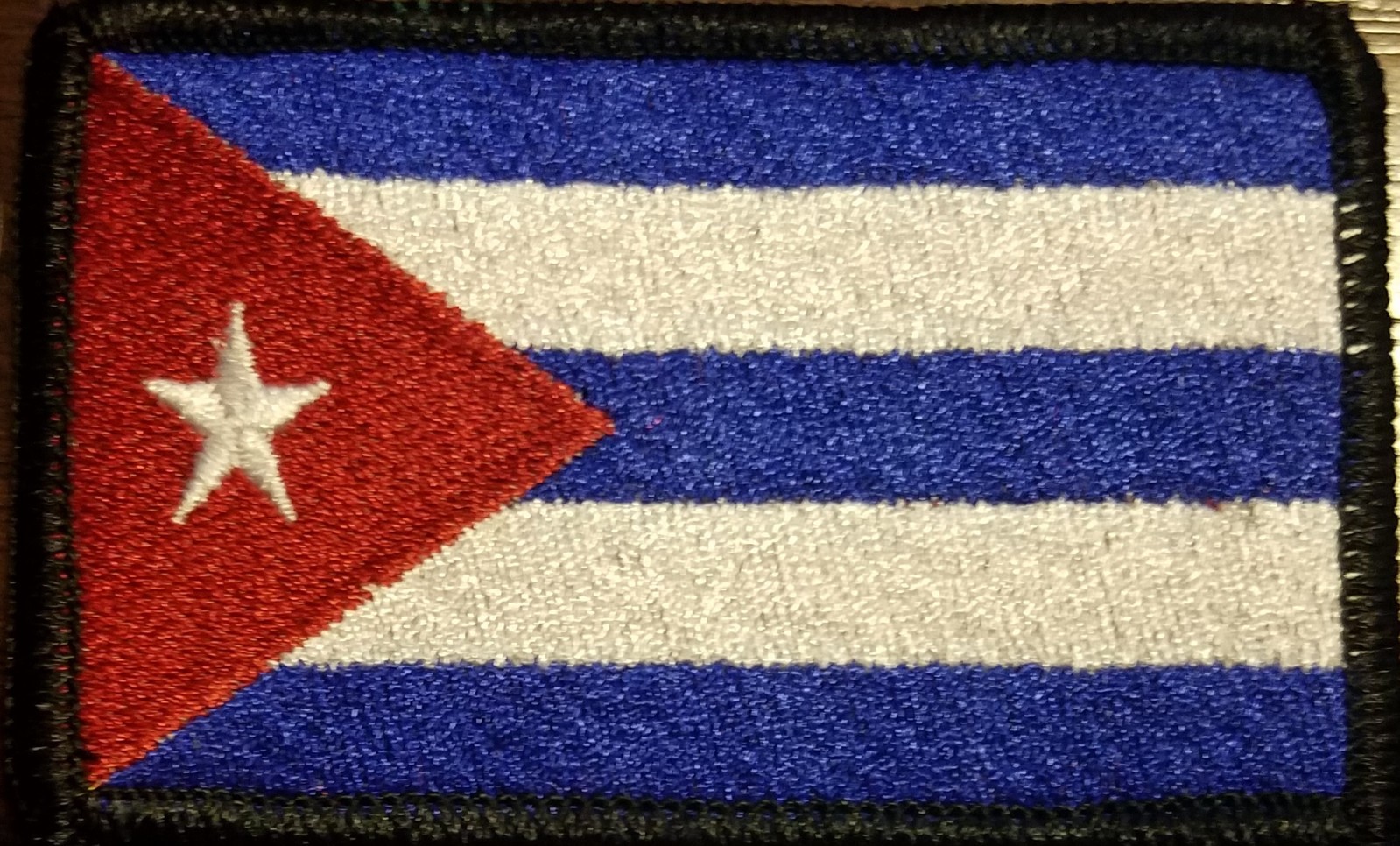 CUBA Flag Patch W/ VELCRO® Brand Fastener Tactical Morale CUBAN Version #14