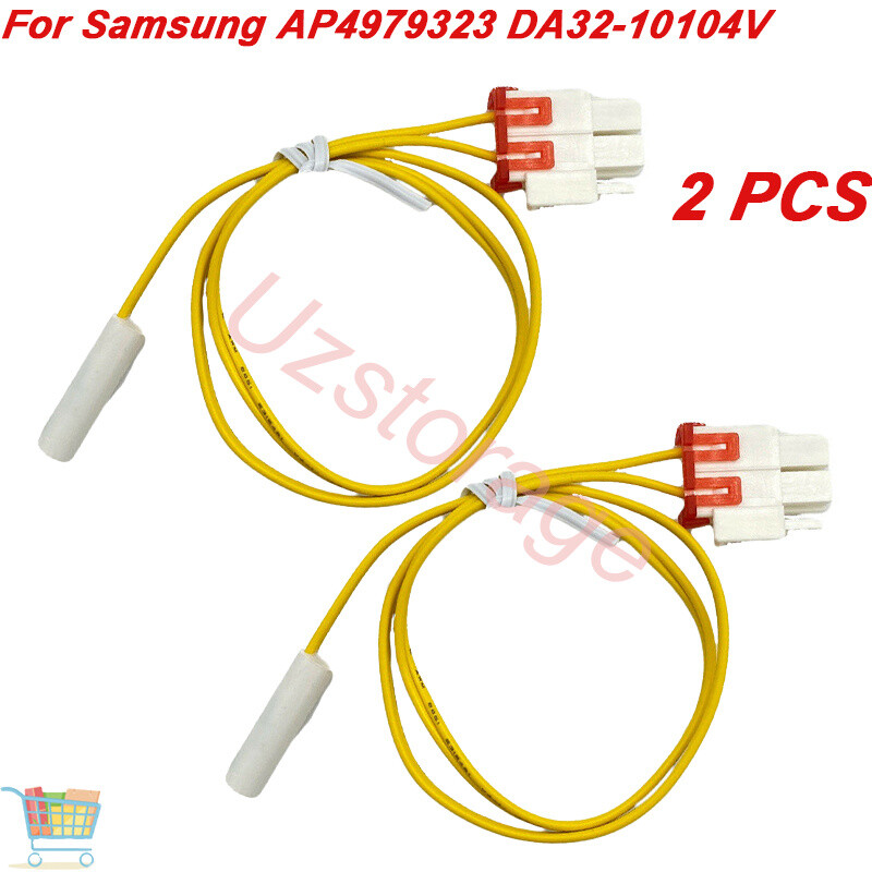 2* Refrigerator Temperature Sensor For Samsung DA32-10104N AP4979323 DA32-10104V