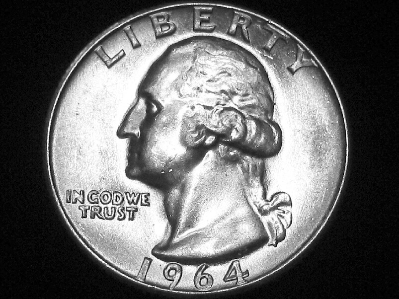 1964-D Washington Quarter --- Choice Uncirculated