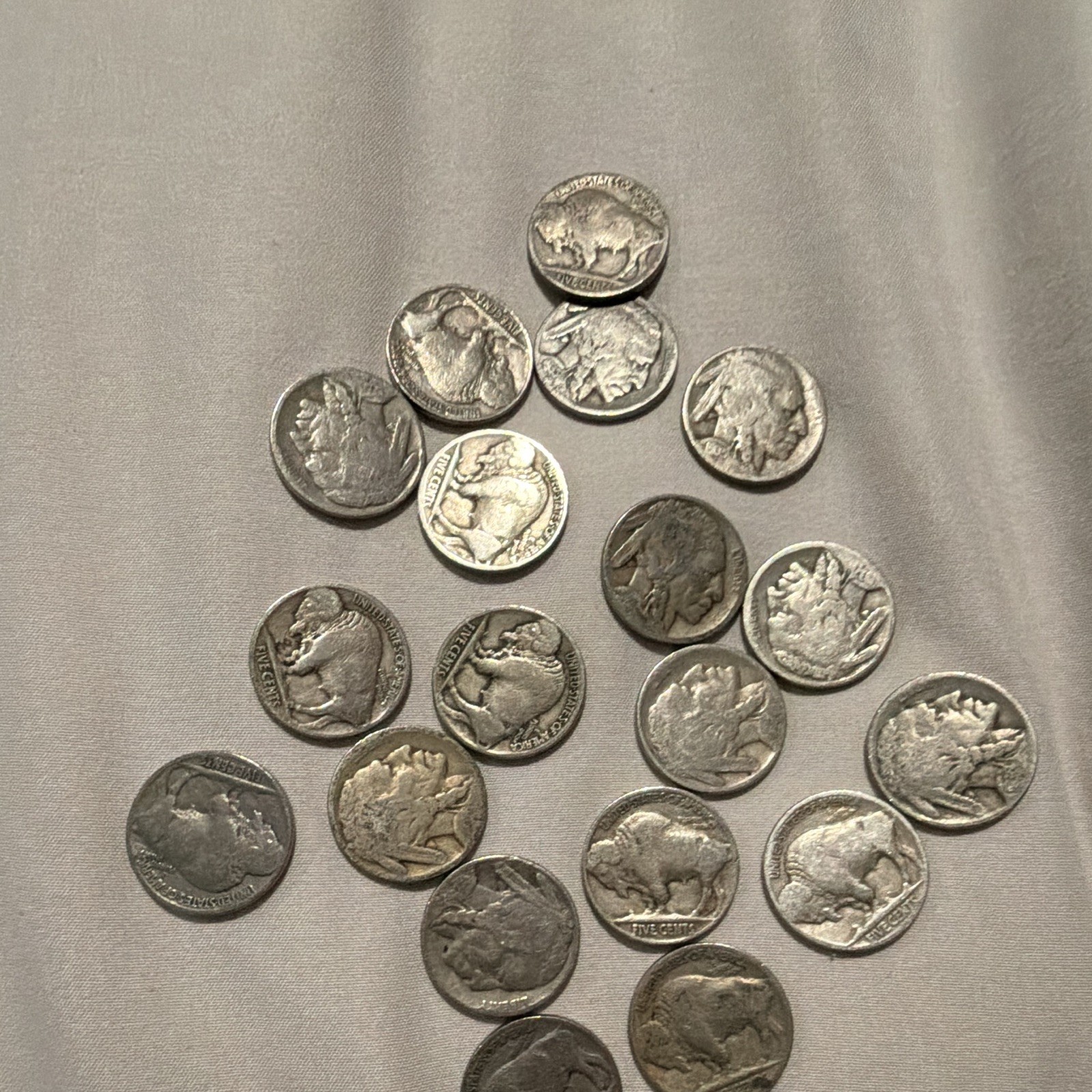 19  Circulated US Buffalo (Mixed Dates)