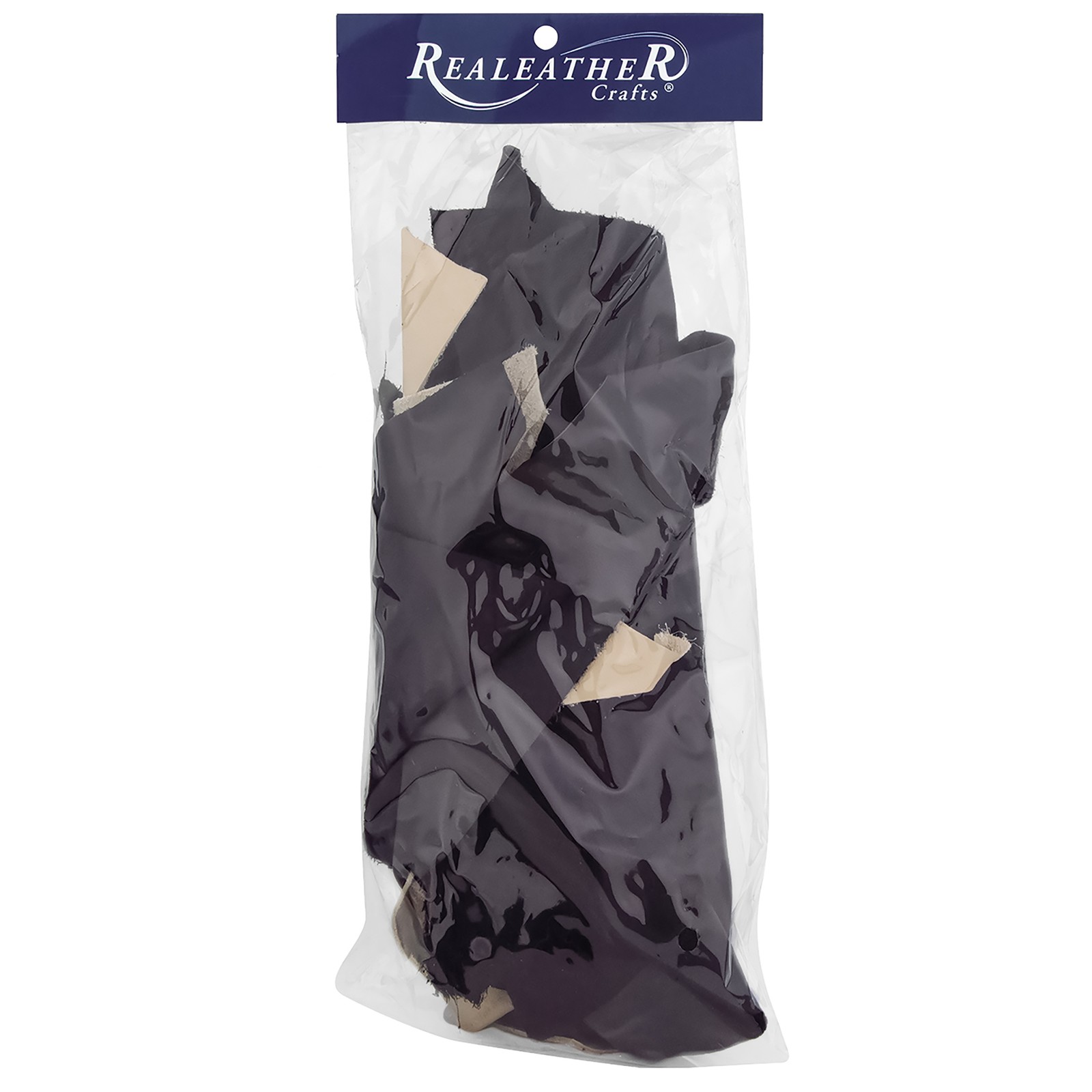 Realeather(R) Crafts Premium Leather Scrap Bag 8oz-Assorted