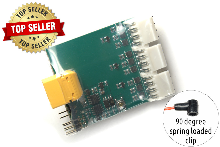 8 Cylinder Onboard Glow Plug Driver Controller - One Button Program 90 degree