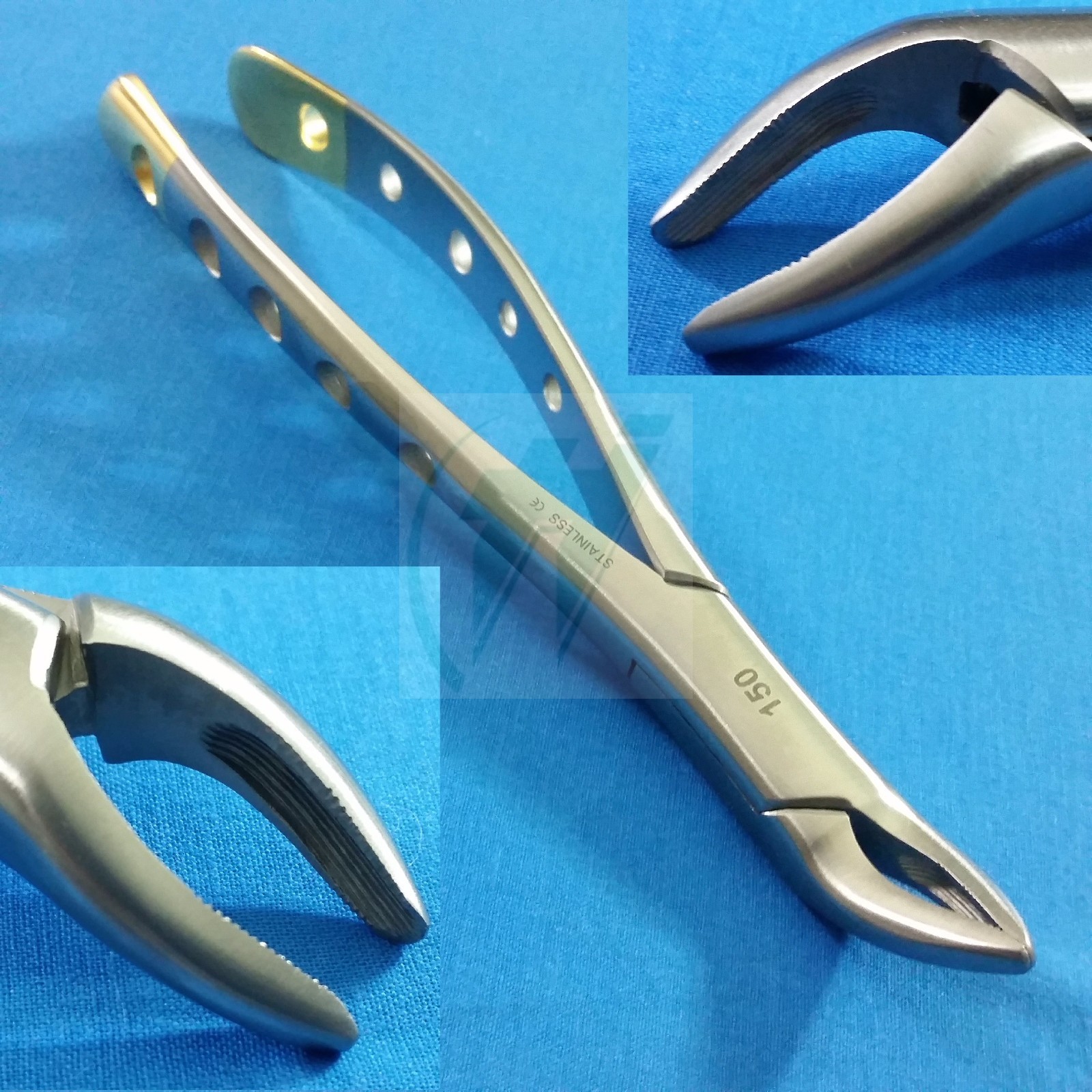 O.R GRADE DENTAL TOOTH SURGERY EXTRACTING UPPER INCISORS PREMOLAR FORCEPS #150