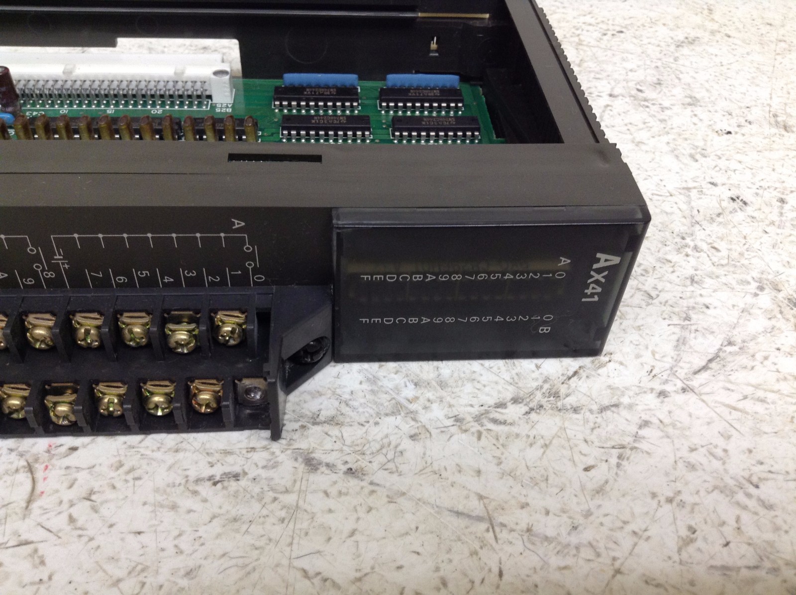Mitsubishi Melsec AX41 Input Unit DC 12/24 V (TBI)