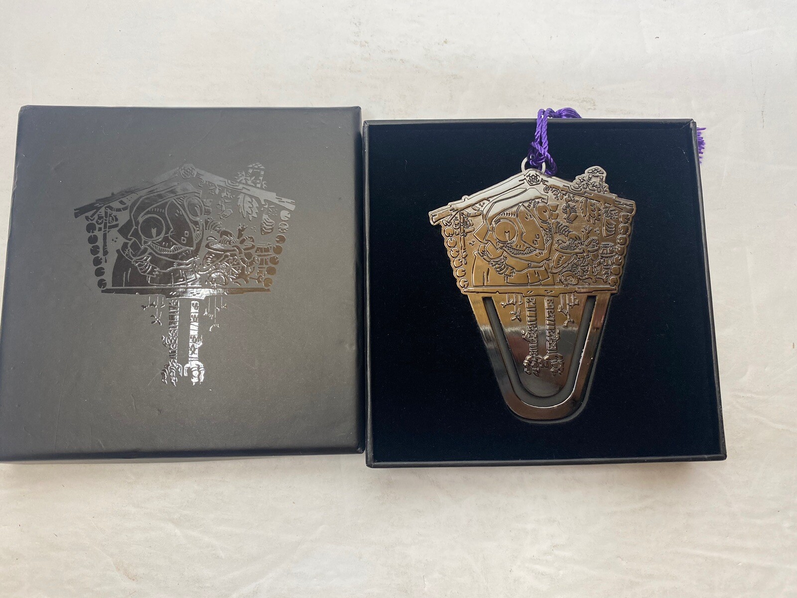 Loot Fright Crate Baba Yaga Ornamental Bookmark & Crypt Mordor Pin