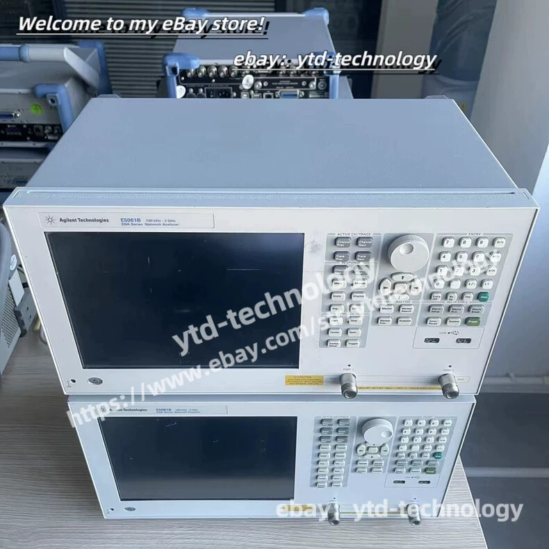 1 PCS Agilent E5061B ENA Network Analyzer 100kHz-3GHz with opt/nice#ytd