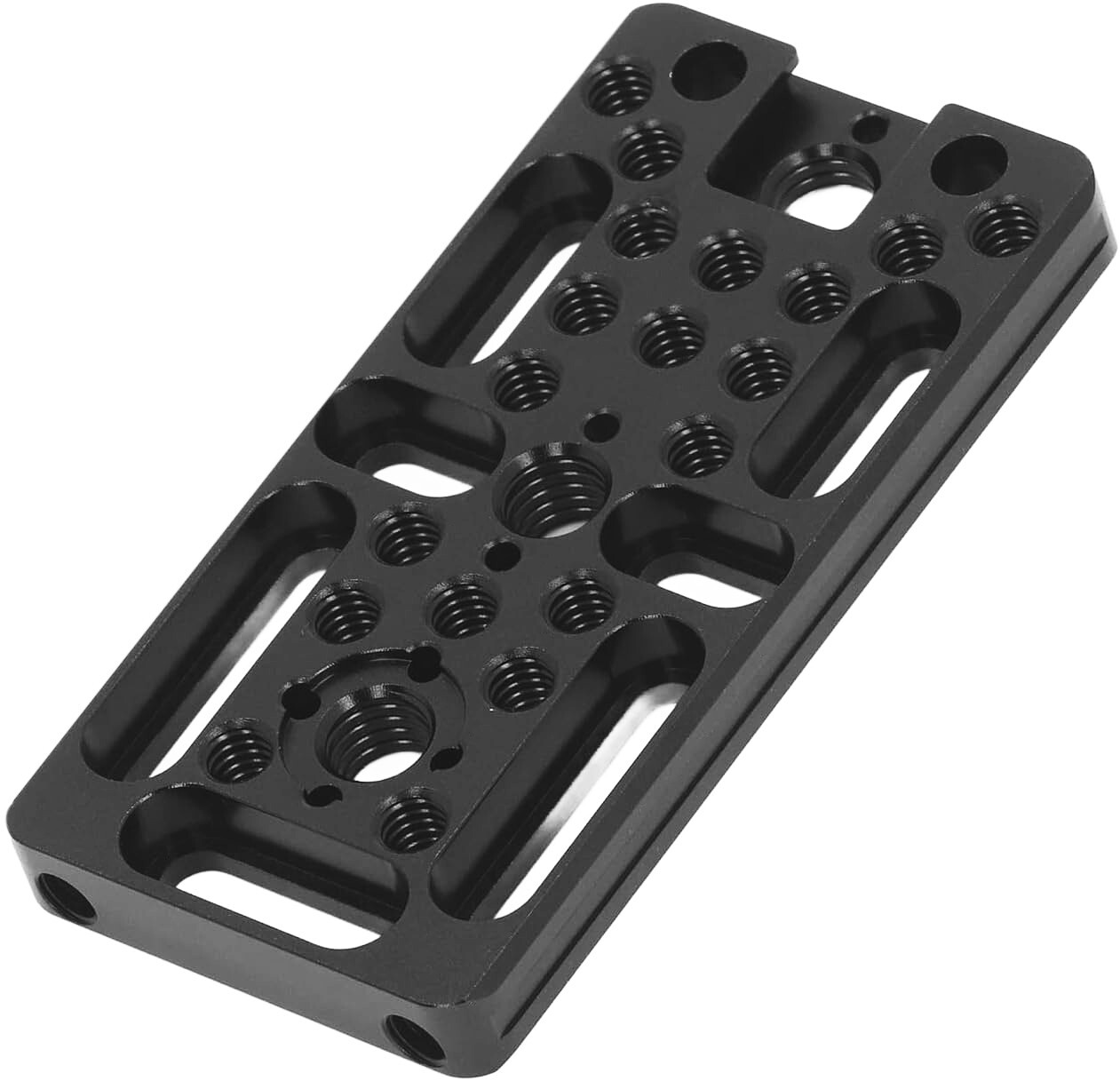 Mounting Cheese Plate For DSLR Camera With 3/8" ARRI Locating Hole Hot Shoe Hole