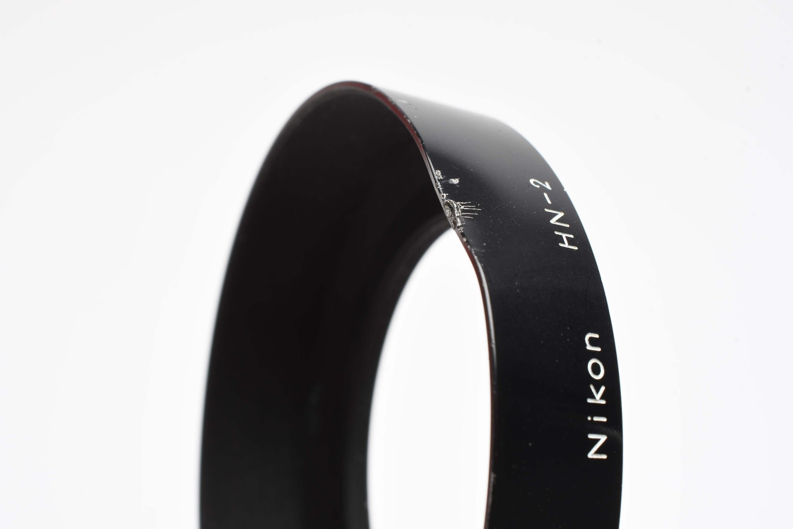 Nikon HN-2 metal lens hood, genuine, good, *Read